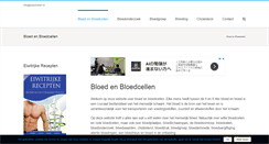 Desktop Screenshot of bloedcellen.nl